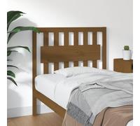 BOWEKAM Mobili,Letti & Accessori,Testiere e pediere,Testiera Letto Marrone Miele 95.5x4x100 cm Legno massello di pino