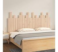 BOWEKAM Mobili,Letti & Accessori,Testiere & Pediere,Testiera Parete 166x3x80 cm Legno Massello Pino