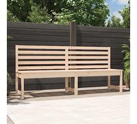 BOWEKAM Mobili,Mobili da esterno,Posti a sedere all'aperto,Panchine da giardino 201,5 cm in legno massello di pino