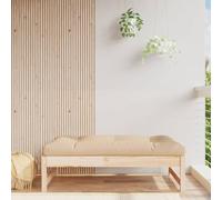 BOWEKAM Mobili,Mobili da esterno,Sedute all'aperto,Divano componibile per esterni,Poggiapiedi da giardino 120x80 cm in legno massello di pino