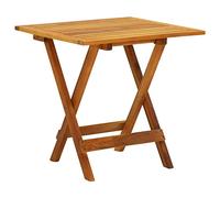 BOWEKAM Mobili,Mobili da esterno,Tavoli da esterno,Tavolo da bistrot 46x46x47 cm in legno massello di acacia