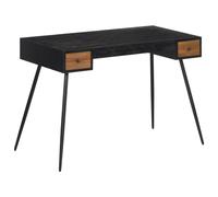 BOWEKAM Mobili,Mobili da ufficio,Scrivanie,Scrivania,Scrivania 117x56.5x75 cm Solido Teak Recupero