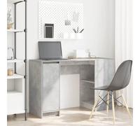 BOWEKAM Mobili,Mobili per ufficio,Scrivanie,Scrivania Grigio Cemento 120x42x76 cm Legno Ingegnerizzato
