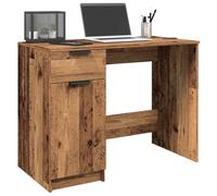 BOWEKAM Mobili,Mobili per ufficio,Scrivanie,Scrivania Legno Antico 100x50x75 cm Legno Ingegnerizzato