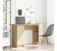 BOWEKAM Mobili,Mobili per ufficio,Scrivanie,Scrivania,Rovere Sonoma 120x42x76 cm Legno Ingegnerizzato