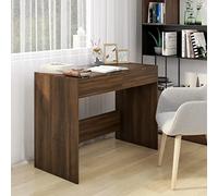 BOWEKAM Mobili,Mobili per ufficio,Scrivanie,Scrivania,Scrivania Rovere Marrone 101x50x76.5 cm Legno Ingegnerizzato