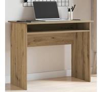 BOWEKAM Mobili,Mobili Ufficio,Scrivanie,Scrivania Rovere Artigianale 90x50x74 cm Legno Ingegnerizzato