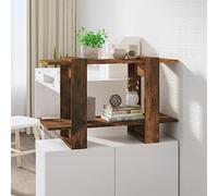 BOWEKAM Mobili,Scaffalature,Librerie & Scaffali,Armadietto Libro/Divisorio Rovere Fumé 80x30x51 cm