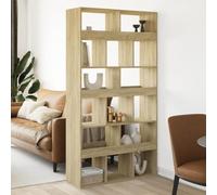 BOWEKAM Mobili,Scaffalature,Librerie & Scaffali In Piedi,Divisorio In Rovere Sonoma 100x33x187,5 cm Legno Ingegnerizzato