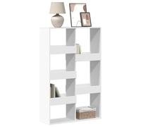 BOWEKAM Mobili,Scaffalature,Librerie & Scaffali,Libreria Bianco 100x33x155.5 cm Legno Ingegnerizzato