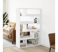 BOWEKAM Mobili,Scaffalature,Librerie & Scaffali,Libreria Bianco 100x33x156,5 cm Legno Ingegnerizzato