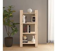 BOWEKAM Mobili,Scaffalature,Librerie & Scaffali,Libreria/Divisorio 60x35x125 cm Legno Massello