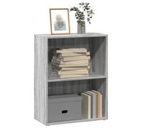 BOWEKAM Mobili,Scaffalature,Librerie & Scaffali,Libreria Grigio Sonoma 60x30x77 cm Legno Ingegnerizzato