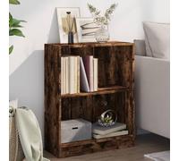 BOWEKAM Mobili,Scaffalature,Librerie & Scaffali,Libreria Rovere Affumicato 60x24x76 cm Legno Ingegnerizzato