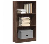 BOWEKAM Mobili,Scaffalature,Librerie & Scaffali,Libreria Rovere Marrone 60x24x109 cm Legno Ingegnerizzato