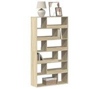 BOWEKAM Mobili,Scaffalature,Librerie & Scaffali,Libreria Rovere Sonoma 100x33x187,5 cm Legno Ingegnerizzato