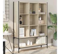 BOWEKAM Mobili,Scaffalature,Librerie & Scaffali,Libreria Rovere Sonoma 102x30x141.5 cm Legno Ingegnerizzato