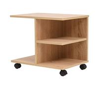 BOWEKAM Mobili,Scaffalature,Librerie & Scaffali,Scaffale Rolling Shelf 50x35x42 cm Quercia