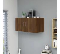 BOWEKAM Mobili,Scaffalature,Mensole a Parete & Ledges,Armadio a Parete Rovere Marrone 80x39x40 cm Legno Ingegnerizzato