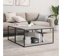 BOWEKAM Mobili,Scaffalature,Mensole Da Parete 4 pz Grigio Sonoma 80x50x1.5 cm Legno Ingegnerizzato