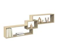 BOWEKAM Mobili,Scaffalature,Mensole e Ledges,Pensile 158x18x53 cm Rovere Sonoma Legno Ingegnerizzato