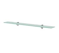 BOWEKAM Mobili,Scaffalature,Mensole e sporgenze a parete,Mensola sospesa in vetro 80x20 cm 8 mm