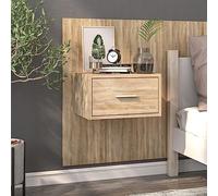 BOWEKAM Mobili,Tavoli,Comodini,Comodino a parete Rovere Sonoma