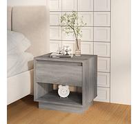 BOWEKAM Mobili,Tavoli,Comodini,Comodino Grigio Sonoma 45x34x44 cm Legno Ingegnerizzato