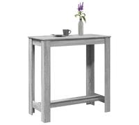 BOWEKAM Mobili,Tavoli,Tavoli Cucina & Sala da Pranzo,Tavolo Bar Grigio Sonoma 102x50x103.5 cm Legno Ingegnerizzato