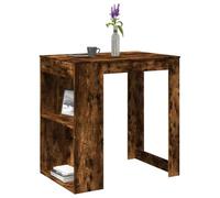 BOWEKAM Mobili,Tavoli,Tavoli Cucina & Sala da Pranzo,Tavolo Bar Rovere Fumé 102x70x103,5 cm Legno Ingegnerizzato