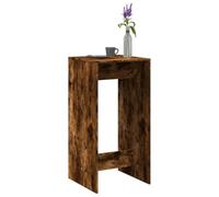 BOWEKAM Mobili, Tavoli, Tavoli da Cucina e Sala da Pranzo, Tavolo da Bar Rovere Fumé 51x50x103.5 cm Legno Ingegnerizzato