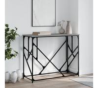 BOWEKAM Mobili, Tavoli, Tavoli d'accento, Tavolini, Consolle Grigio Sonoma 100x40x80 cm Legno Ingegnerizzato