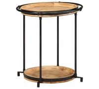 BOWEKAM Mobili, Tavoli, Tavoli d'accento, Tavolini, Tavolino 55x60 cm Legno Massello Mango