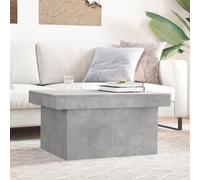 BOWEKAM Mobili, Tavoli, Tavoli d'Accento, Tavolini, Tavolino da Caffè Grigio Cemento 100x55x40 cm Legno Ingegnerizzato