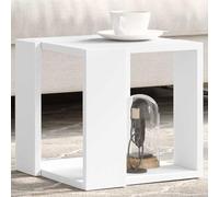 BOWEKAM Mobili,Tavoli,Tavolini,Tavolini,Tavolini,Tavolino Bianco 32x32x30 cm Legno Ingegnerizzato