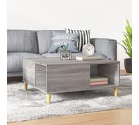 BOWEKAM Mobili,Tavoli,Tavolini,Tavolini,Tavolini,Tavolino Grigio Sonoma 80x80x36.5 cm Legno Ingegnerizzato