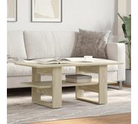 BOWEKAM Mobili,Tavoli,Tavolini,Tavolini,Tavolino Da Caffè Rovere Sonoma 102x55x42 cm Legno Ingegnerizzato