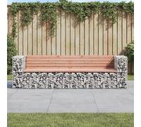 BOWEKAM Panca da giardino in legno massello Douglas 244 x 71 x 65,5 cm