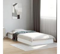 BOWEKAM RETE LETTO SENZA MATERASSO BIANCO 75x190 CM SINGOLO PICCOLO LEG