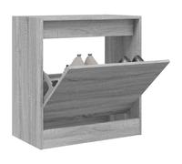 BOWEKAM SCARPIERA GRIGIO Sonoma 60x34x63,5 cm Legno Ingegnerizzato