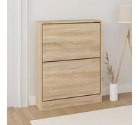 BOWEKAM SCARPIERA ROVERE 59x17x81 cm Legno Ingegnerizzato