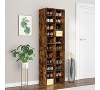 BOWEKAM SCARPIERA ROVERE Fumè cm 54x34x183 Legno Ingegnerizzato