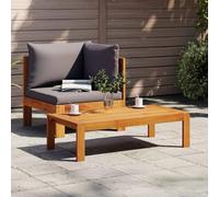 BOWEKAM Set di 2 divani da giardino con cuscini in legno massello di acacia