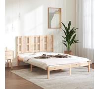 BOWEKAM Struttura letto per casa e giardino senza materasso, 120 x 190 cm, piccolo e matrimoniale in legno massello a scelta