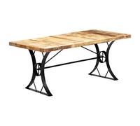 BOWEKAM Tavoli-Cucina & Sala da Pranzo-Tavolo da Pranzo 180x90x76 cm Legno di Mango Massello