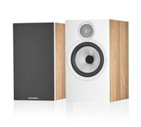 Bowers & Wilkins 606 S3 - Coppia di altoparlanti da scaffale a 2 vie con driver a cono Continuum da 16,5 cm, colore: Oak