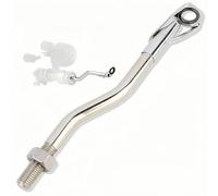 Bowfishing Kit Wrist Fishing Reel Sling Shot Fishing Reel For Adult Power Rod Line Guide Rod Slingshot Reel Seat Attachment Spin Cast Reels Holder Breakout Shoot Through Stainless Steel