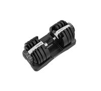 Bowflex SelectTech 52 Manubrio Regolabile - 2-24 kg (15 pesi in 1), Selezione Rapida Brevettata a Ghiera, Componenti in Metallo, Vassoi Inclusi, Allenamento Forza a Casa
