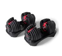 Bowflex SelectTech 552i Manubri Regolabili (Coppia) 2-24 kg - 15 Pesi in 1, Design Compatto Salvaspazio, Ideali per Home Gym, Allenamento Progressivo, App JRNY Inclusa (2 Mesi Gratis)
