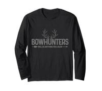 Bowhunters farà qualsiasi cosa per un dollaro divertente caccia al cervo Maglia a Manica